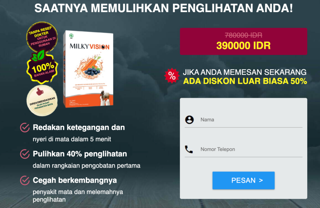 Milky Vision kapsul