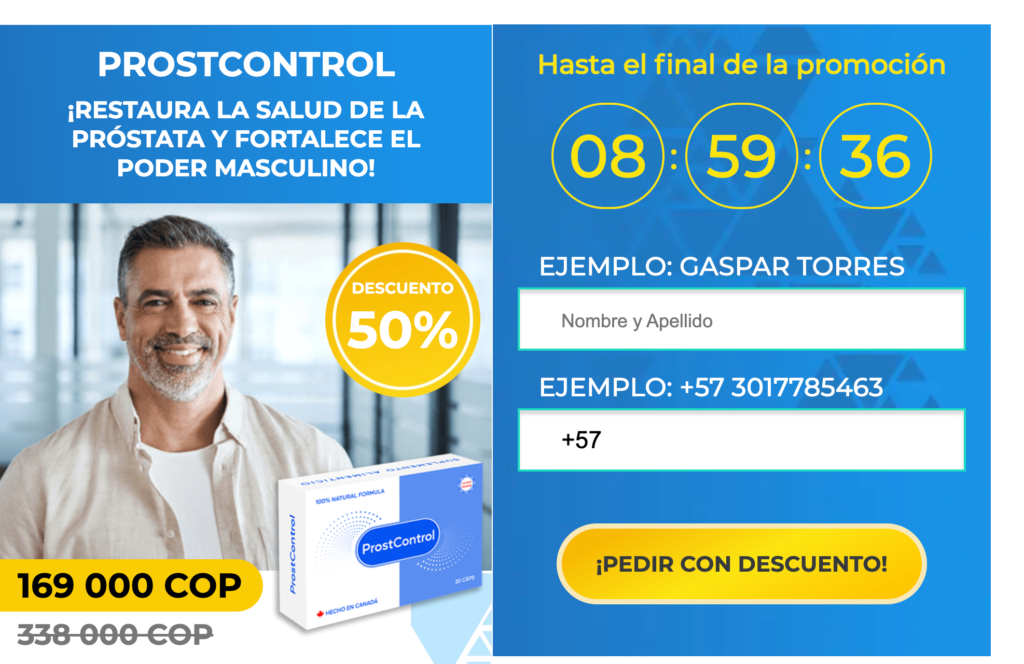 Prostcontrol Pastillas