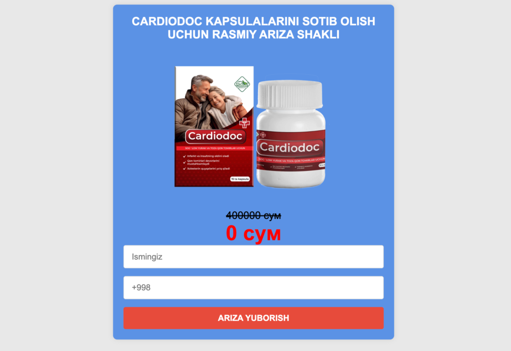 Cardiodoc kapsula