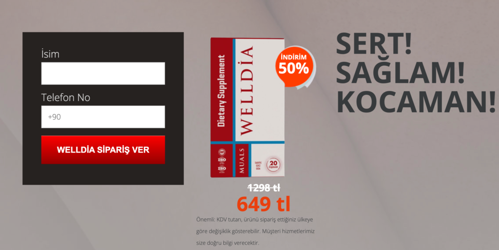 Welldia kapsül