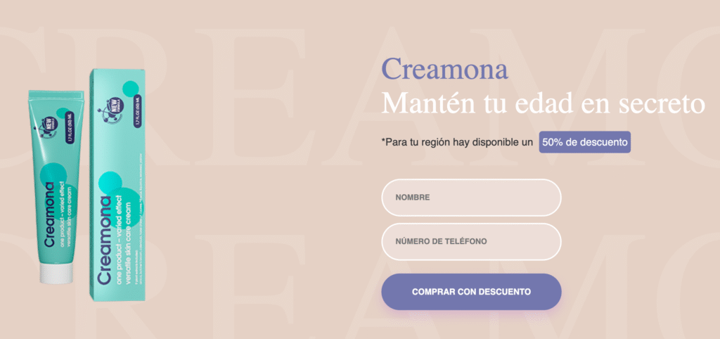 Creamona gel